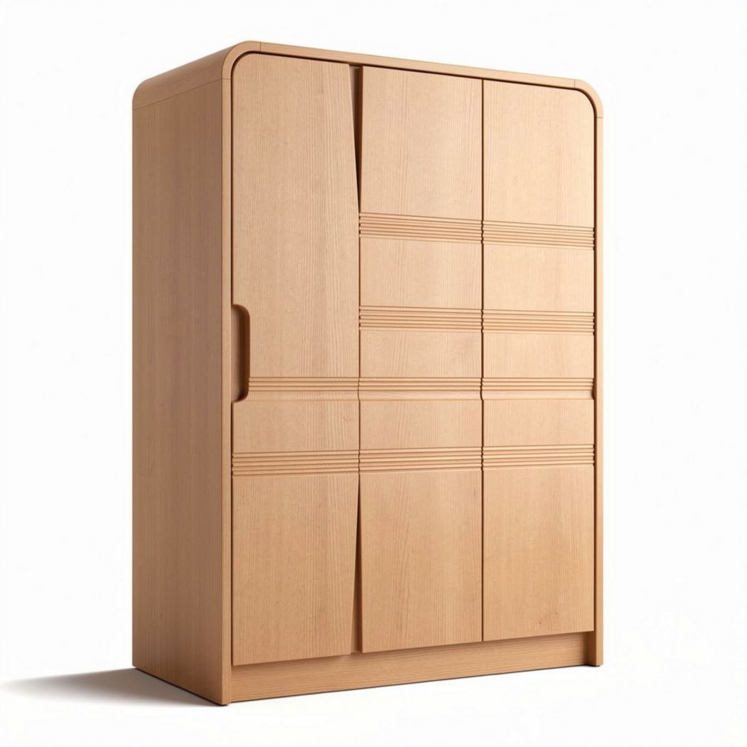 Wooden storage cabinet for living room or bedroom 80 x 40 x 180cm